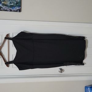 black cocktail dress